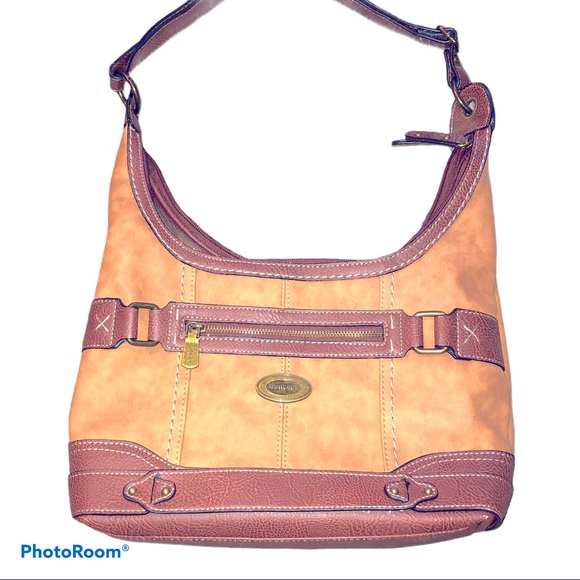 Concept Handbags - Faux Leather Desert Revival Concept Brown Vegan‎ Purse